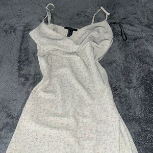 Light green floral dress